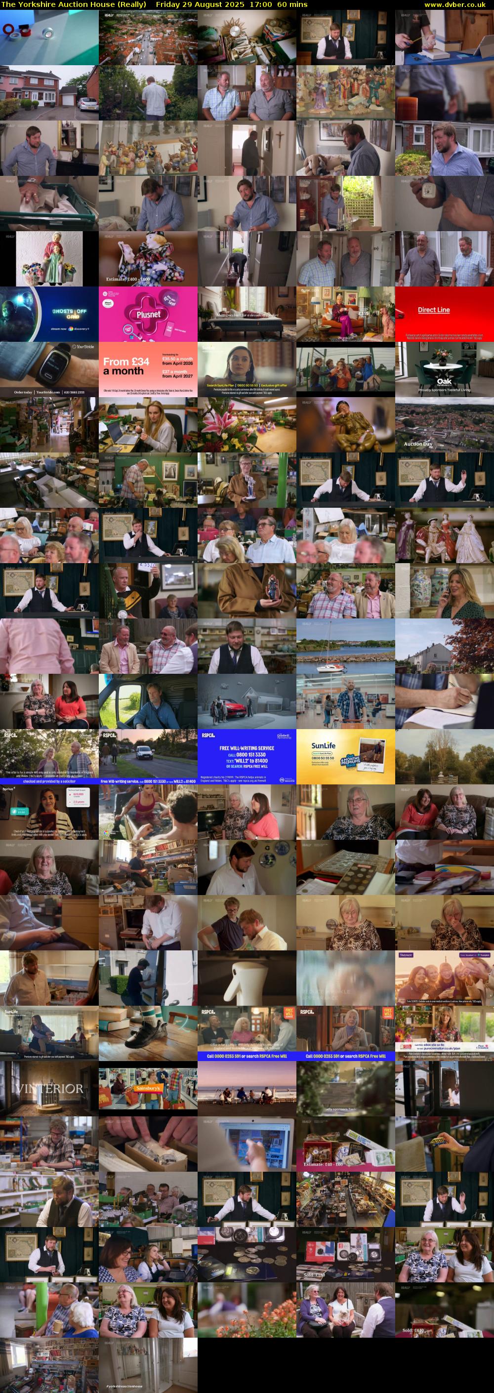 The Yorkshire Auction House (Really) Friday 29 August 2025 17:00 - 18:00