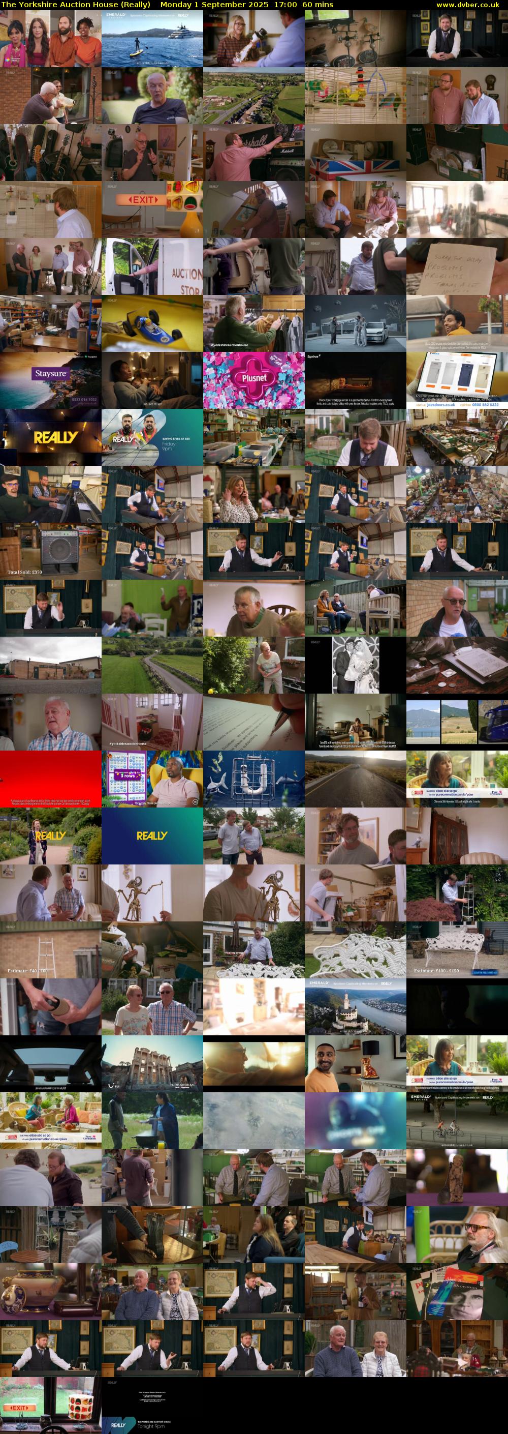 The Yorkshire Auction House (Really) Monday 1 September 2025 17:00 - 18:00