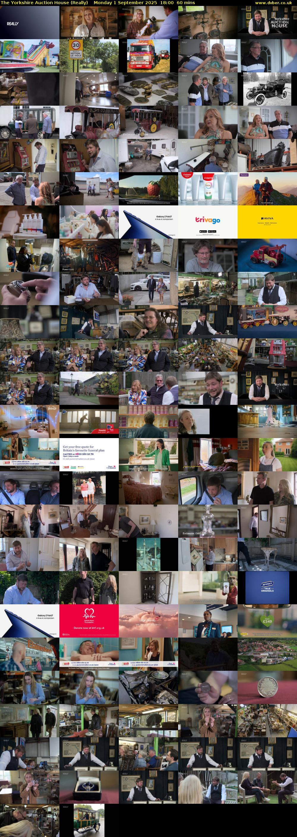 The Yorkshire Auction House (Really) Monday 1 September 2025 18:00 - 19:00