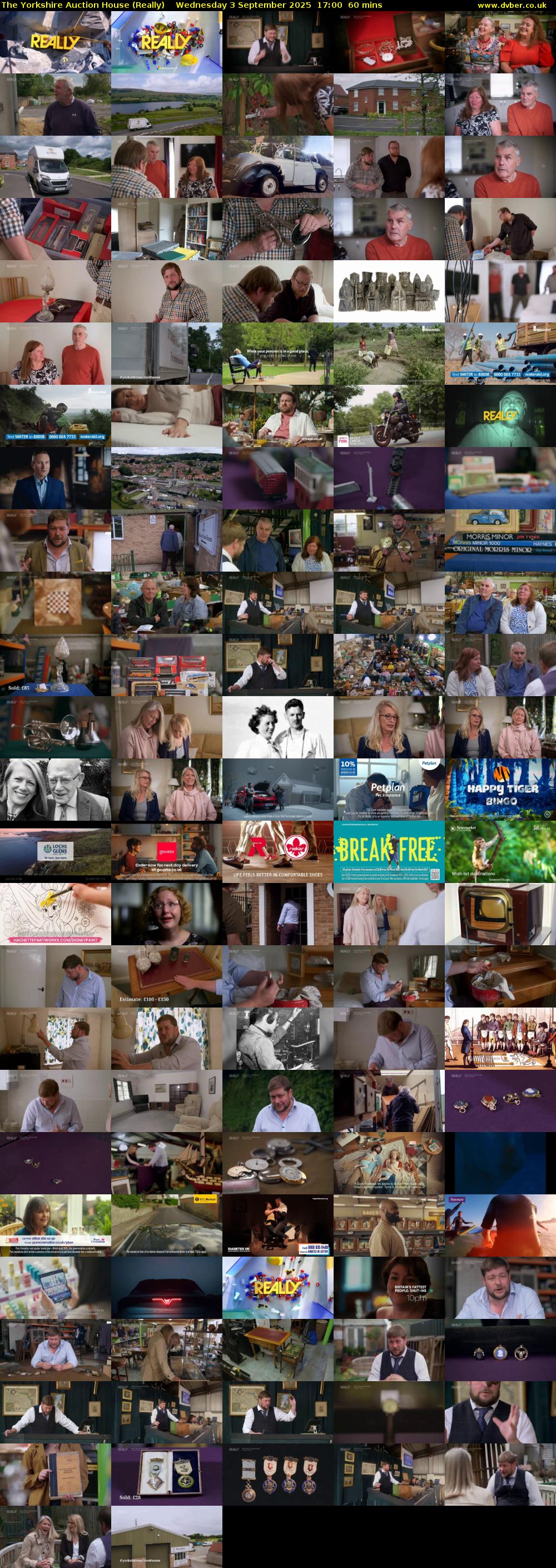 The Yorkshire Auction House (Really) Wednesday 3 September 2025 17:00 - 18:00