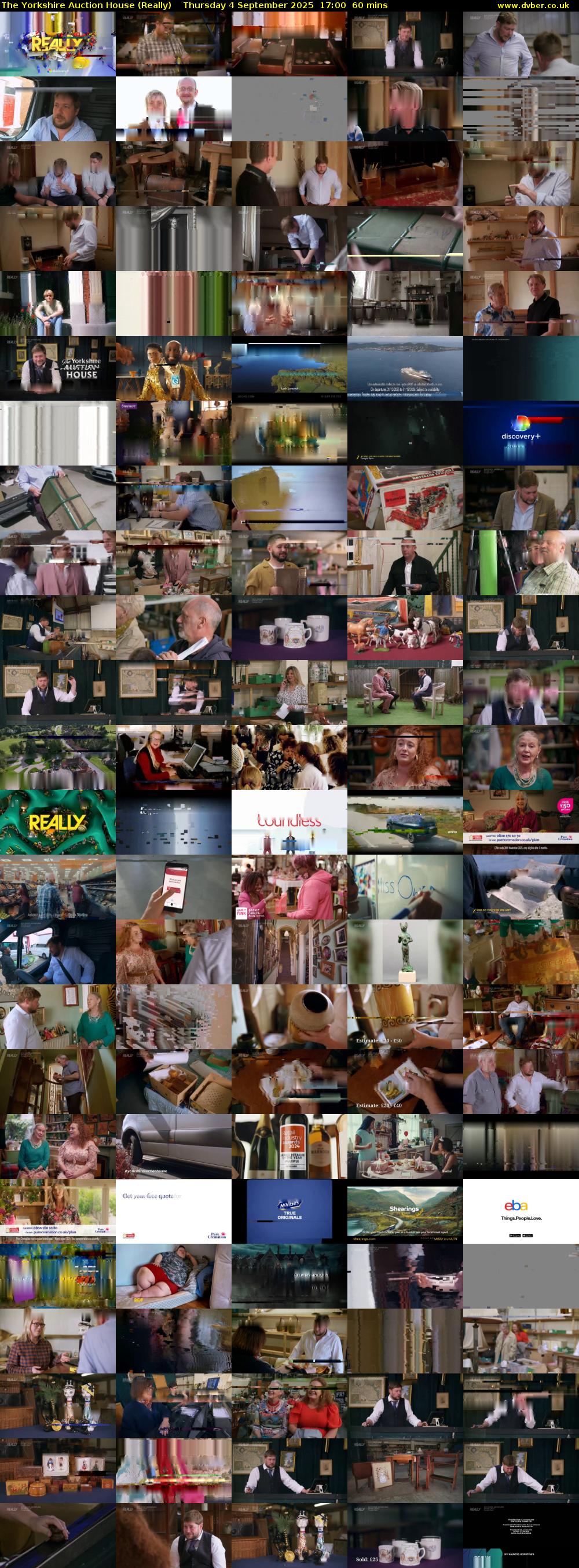 The Yorkshire Auction House (Really) Thursday 4 September 2025 17:00 - 18:00