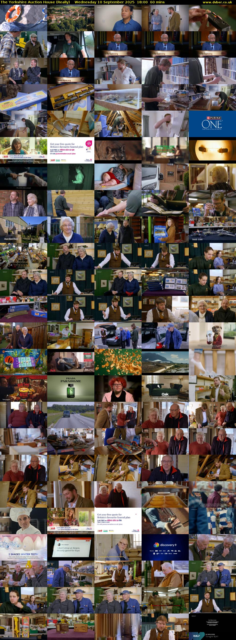 The Yorkshire Auction House (Really) Wednesday 10 September 2025 18:00 - 19:00