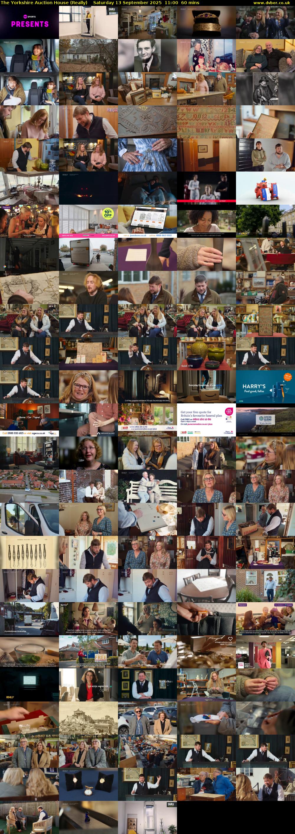 The Yorkshire Auction House (Really) Saturday 13 September 2025 11:00 - 12:00