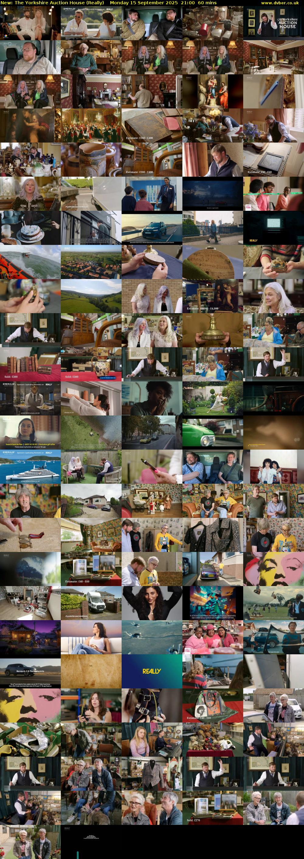 The Yorkshire Auction House (Really) Monday 15 September 2025 21:00 - 22:00