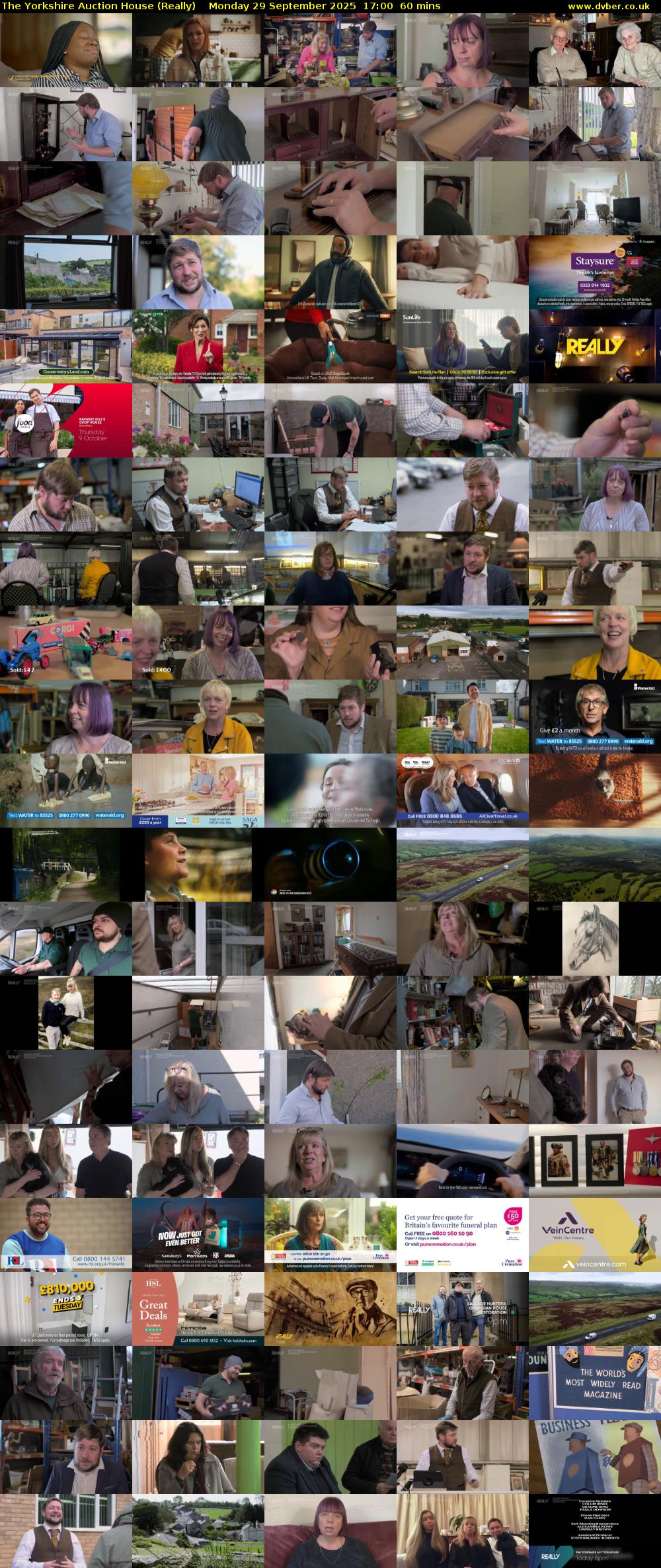 The Yorkshire Auction House (Really) Monday 29 September 2025 17:00 - 18:00