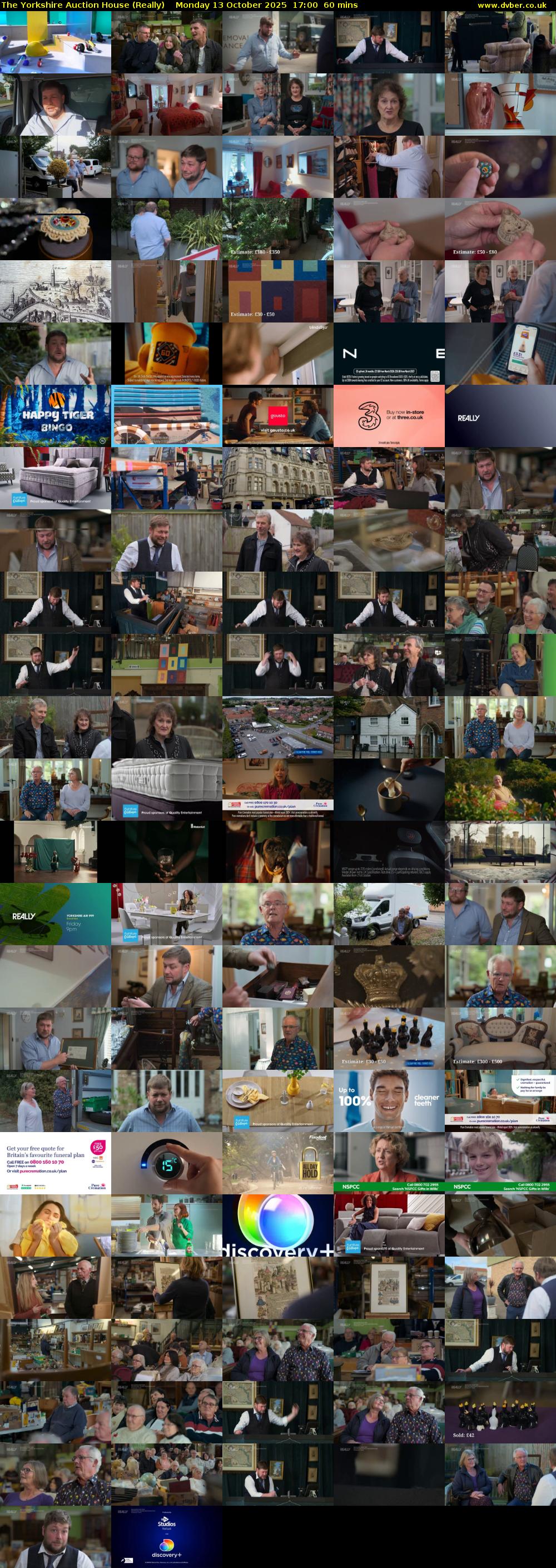 The Yorkshire Auction House (Really) Monday 13 October 2025 17:00 - 18:00