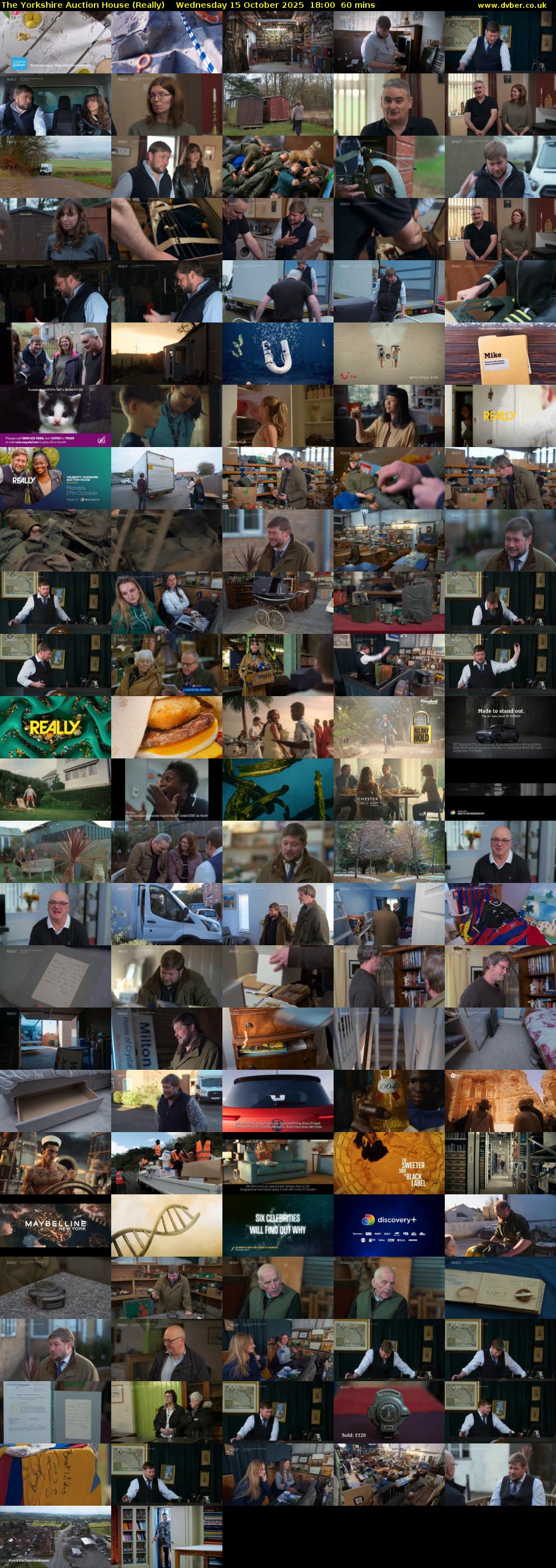 The Yorkshire Auction House (Really) Wednesday 15 October 2025 18:00 - 19:00