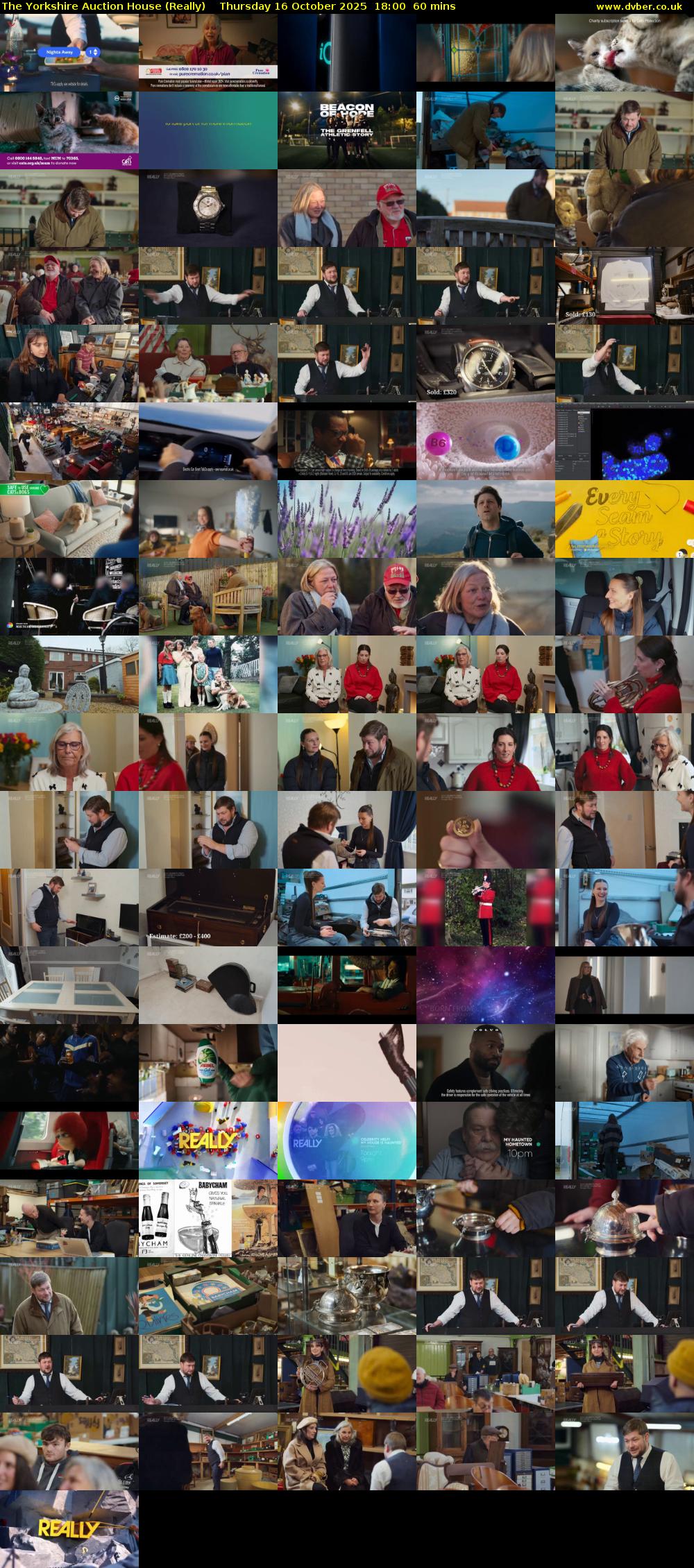 The Yorkshire Auction House (Really) Thursday 16 October 2025 18:00 - 19:00