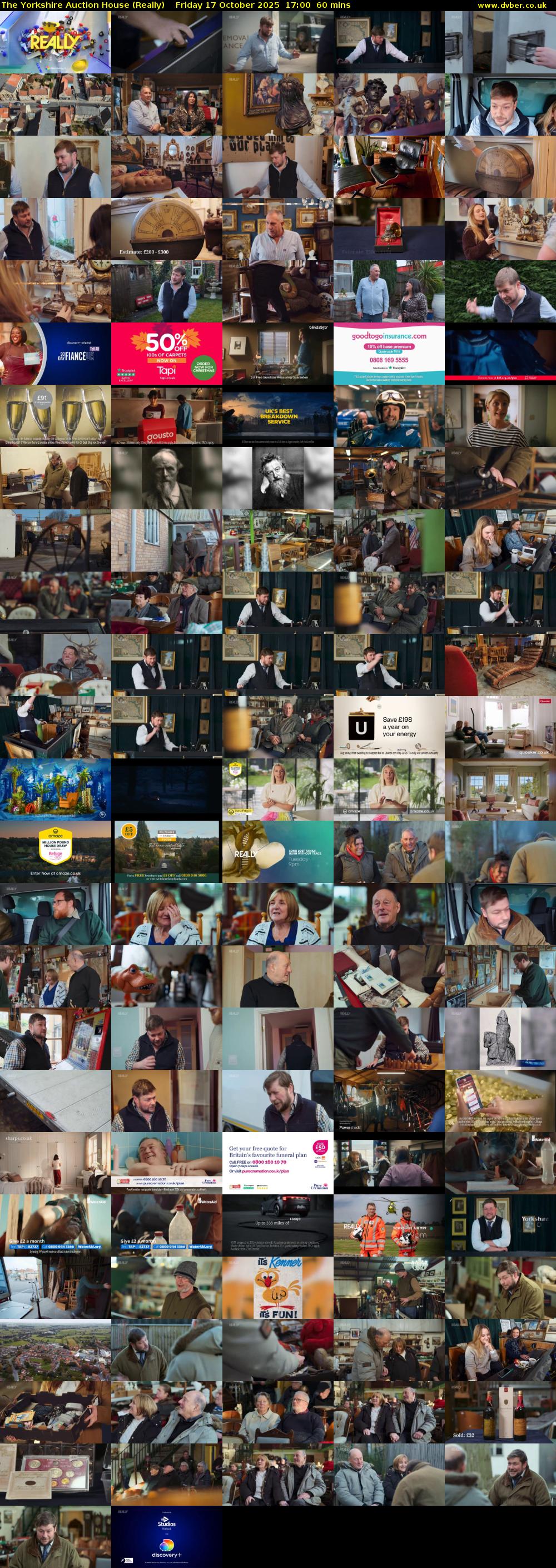 The Yorkshire Auction House (Really) Friday 17 October 2025 17:00 - 18:00