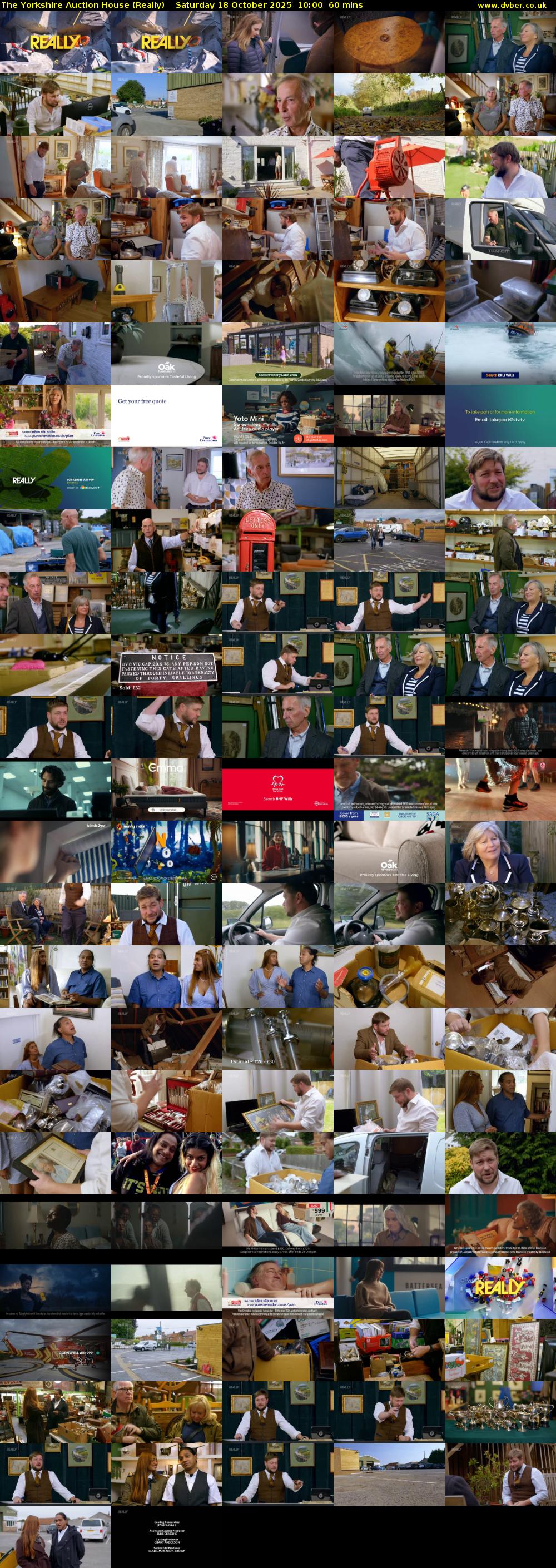 The Yorkshire Auction House (Really) Saturday 18 October 2025 10:00 - 11:00