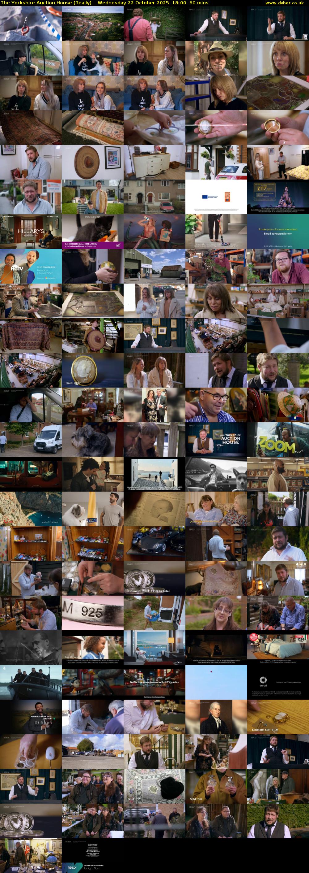 The Yorkshire Auction House (Really) Wednesday 22 October 2025 18:00 - 19:00