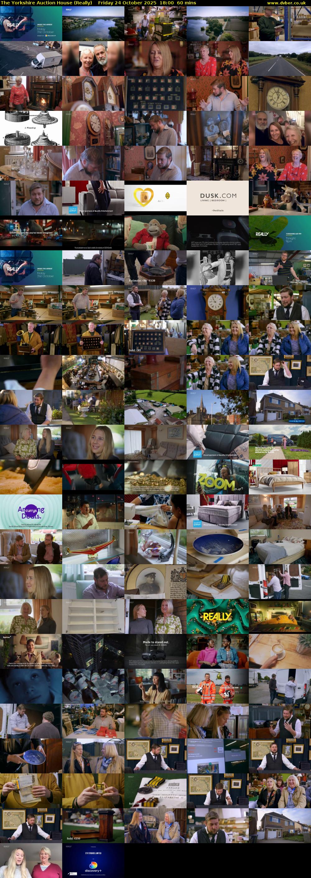 The Yorkshire Auction House (Really) Friday 24 October 2025 18:00 - 19:00