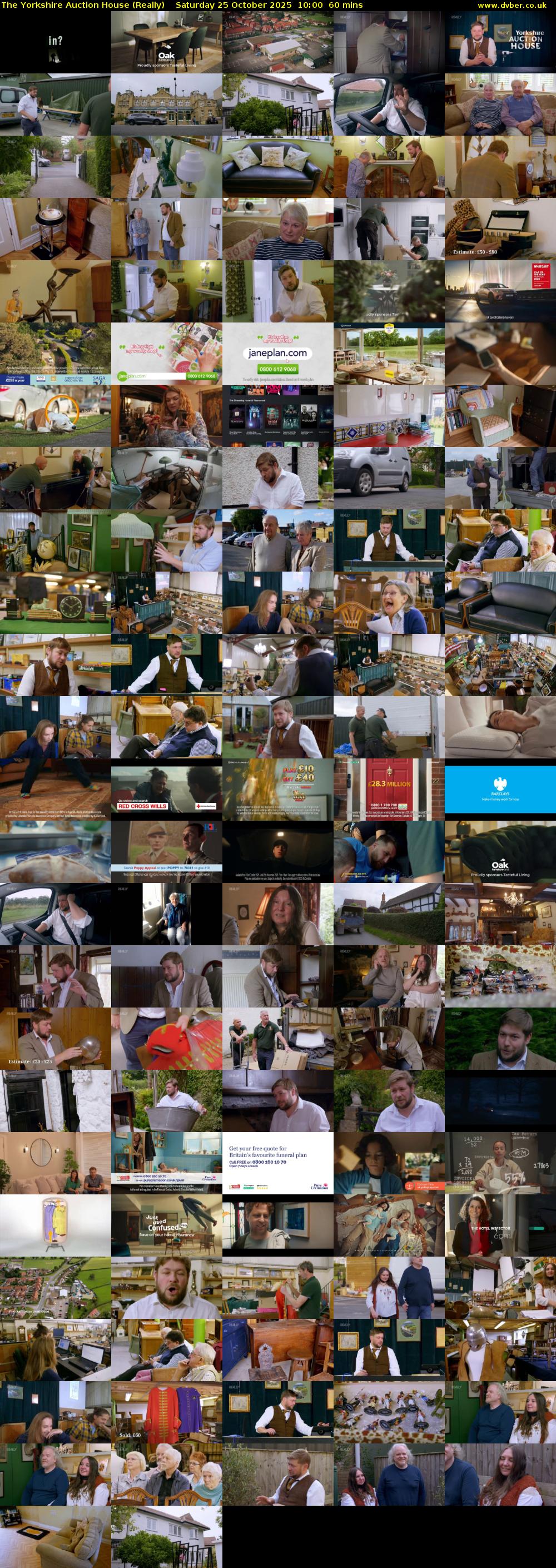 The Yorkshire Auction House (Really) Saturday 25 October 2025 10:00 - 11:00