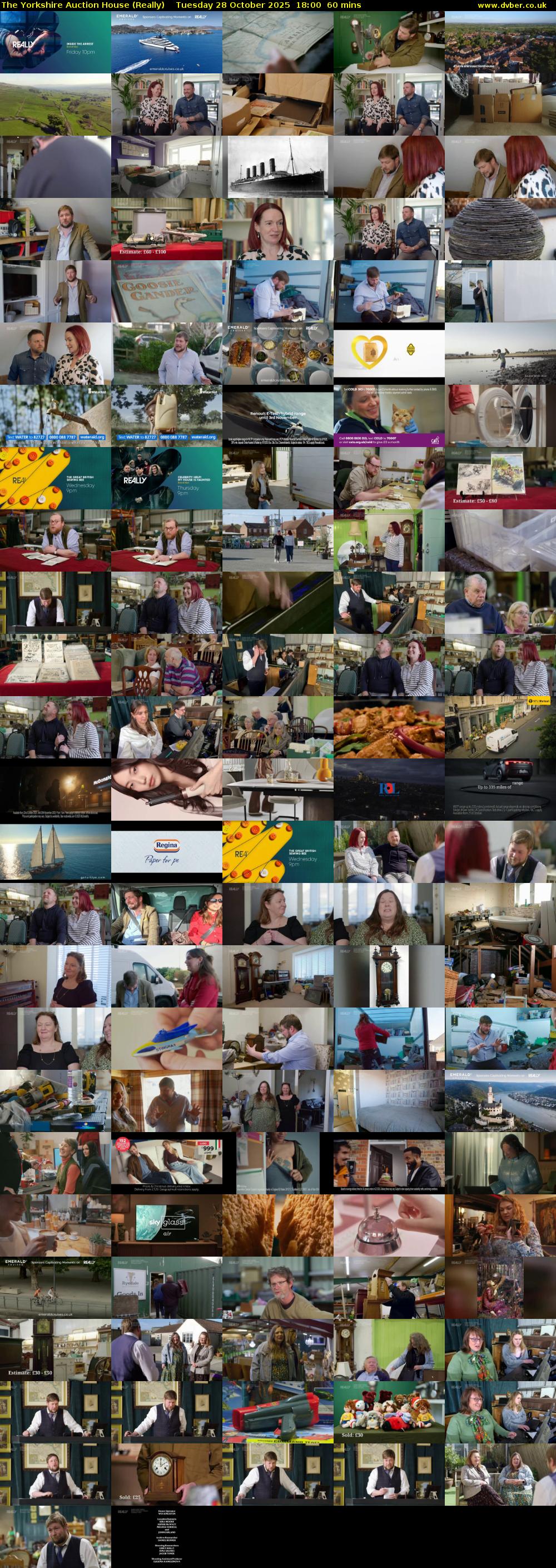 The Yorkshire Auction House (Really) Tuesday 28 October 2025 18:00 - 19:00