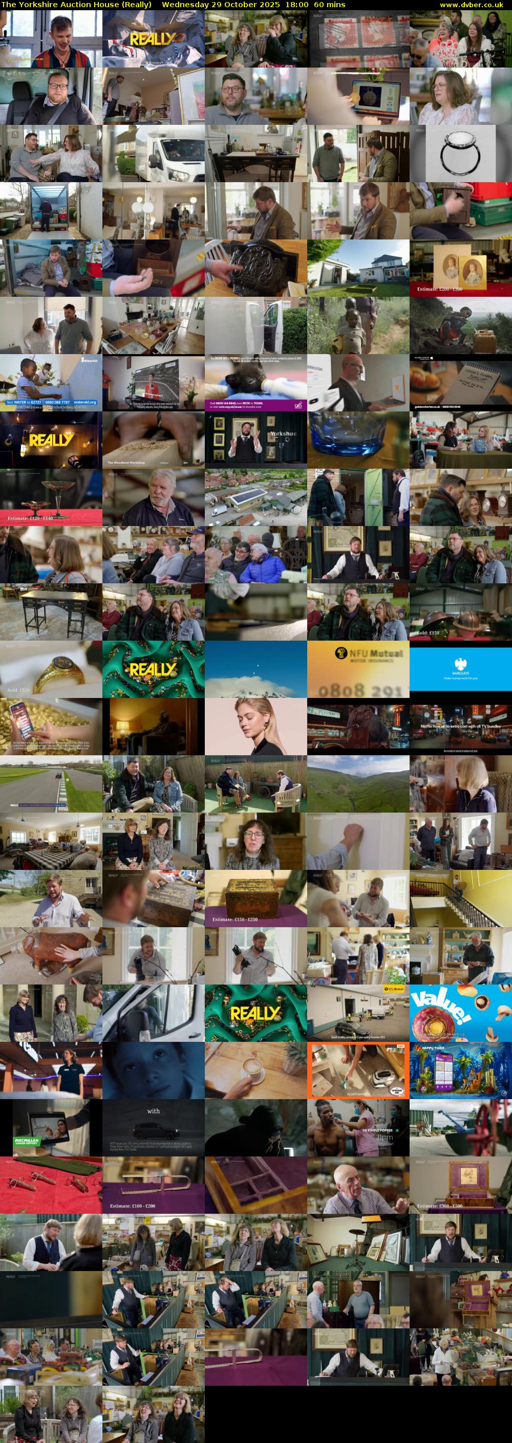 The Yorkshire Auction House (Really) Wednesday 29 October 2025 18:00 - 19:00