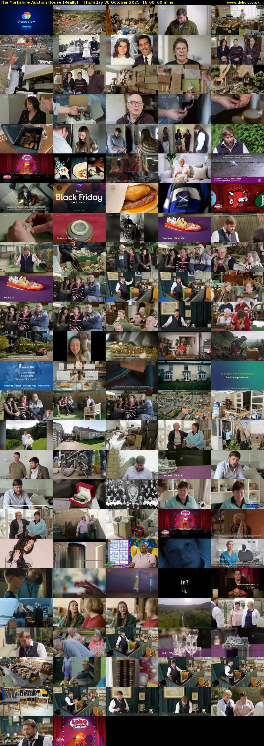 The Yorkshire Auction House (Really) Thursday 30 October 2025 18:00 - 19:00