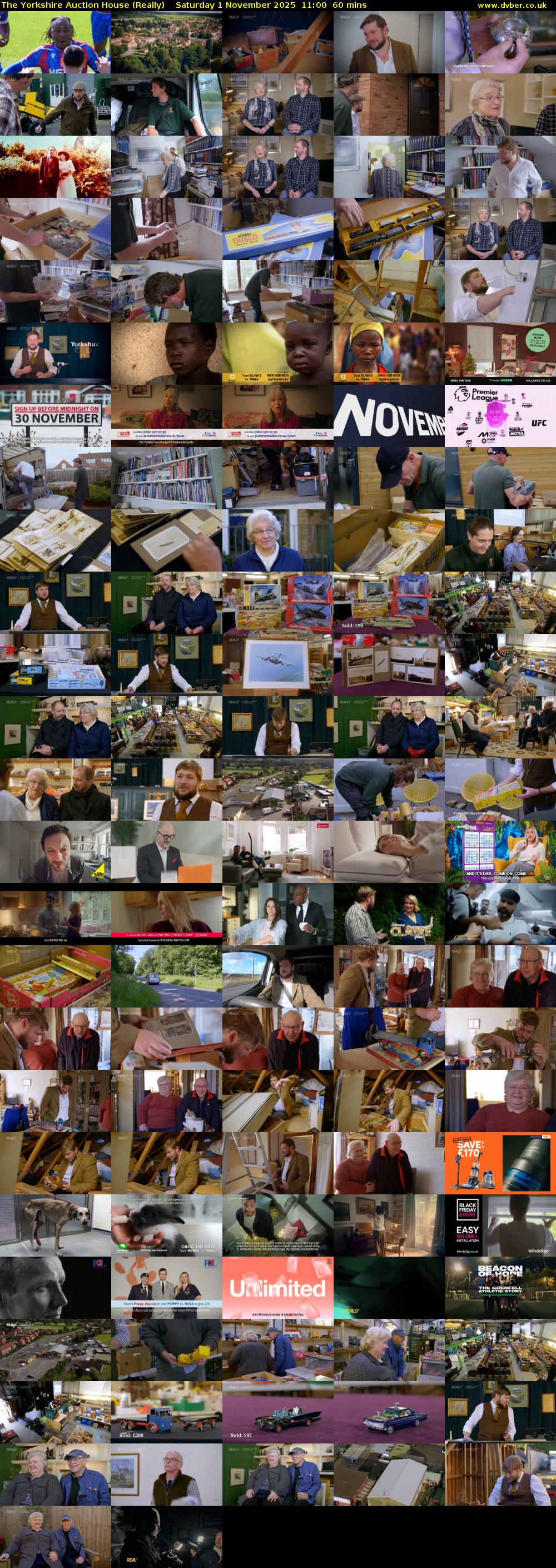 The Yorkshire Auction House (Really) Saturday 1 November 2025 11:00 - 12:00