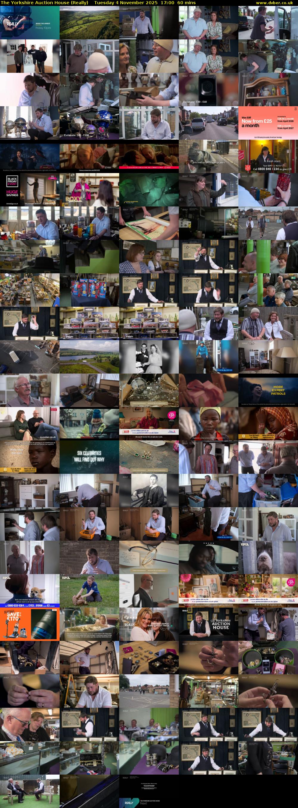 The Yorkshire Auction House (Really) Tuesday 4 November 2025 17:00 - 18:00