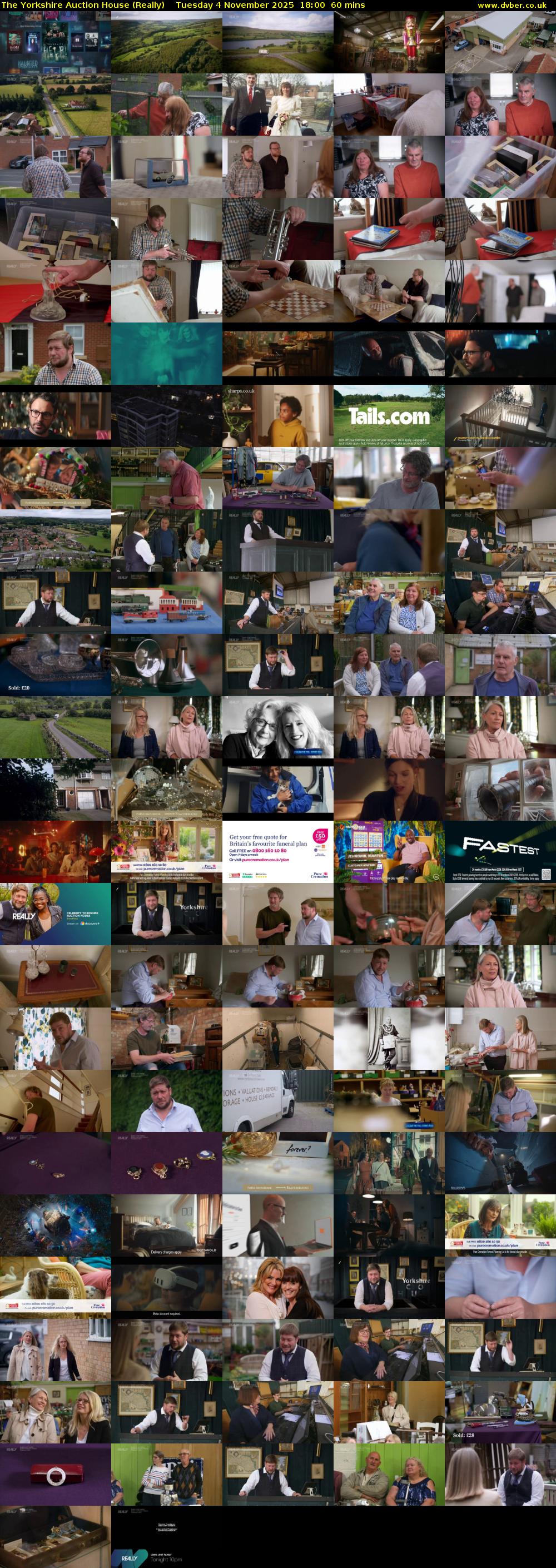 The Yorkshire Auction House (Really) Tuesday 4 November 2025 18:00 - 19:00