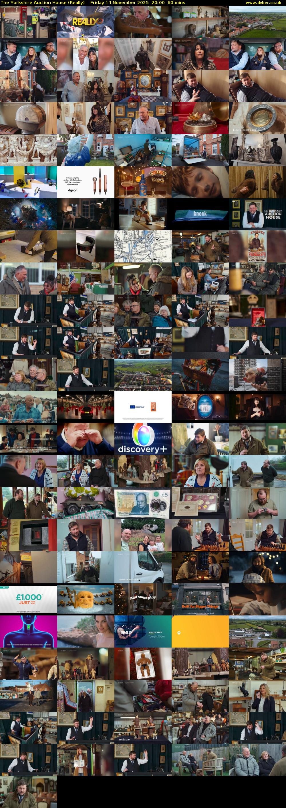 The Yorkshire Auction House (Really) Friday 14 November 2025 20:00 - 21:00