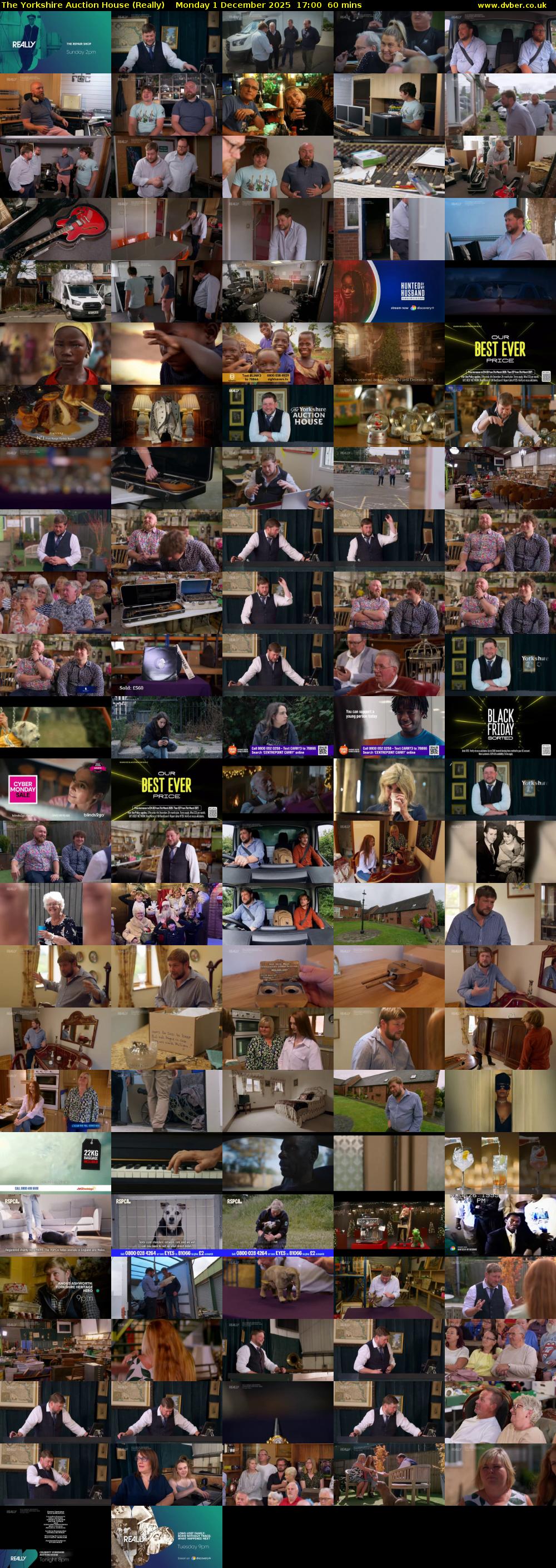 The Yorkshire Auction House (Really) Monday 1 December 2025 17:00 - 18:00