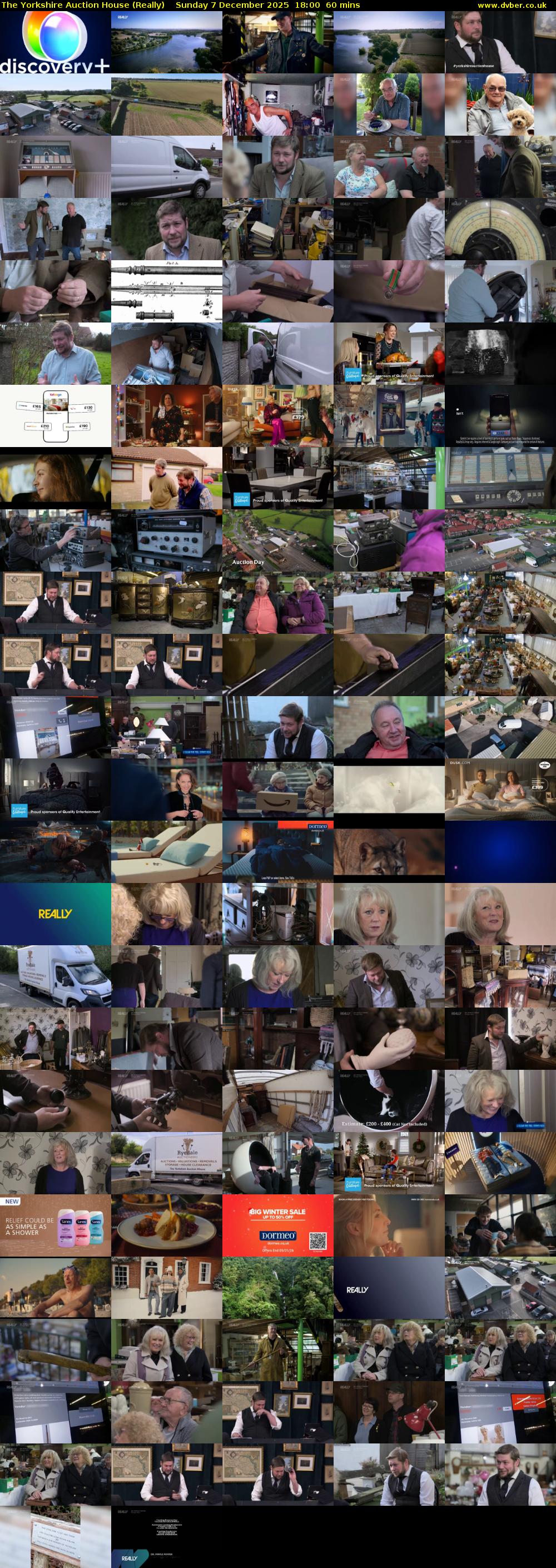 The Yorkshire Auction House (Really) Sunday 7 December 2025 18:00 - 19:00