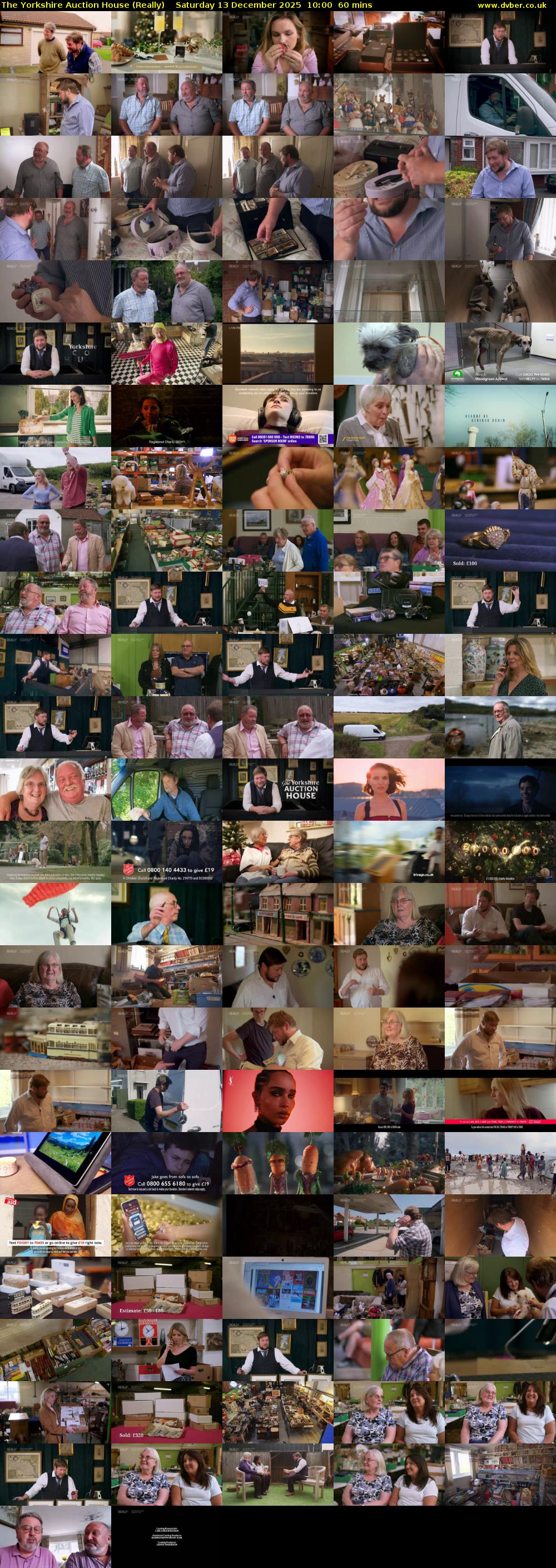 The Yorkshire Auction House (Really) Saturday 13 December 2025 10:00 - 11:00