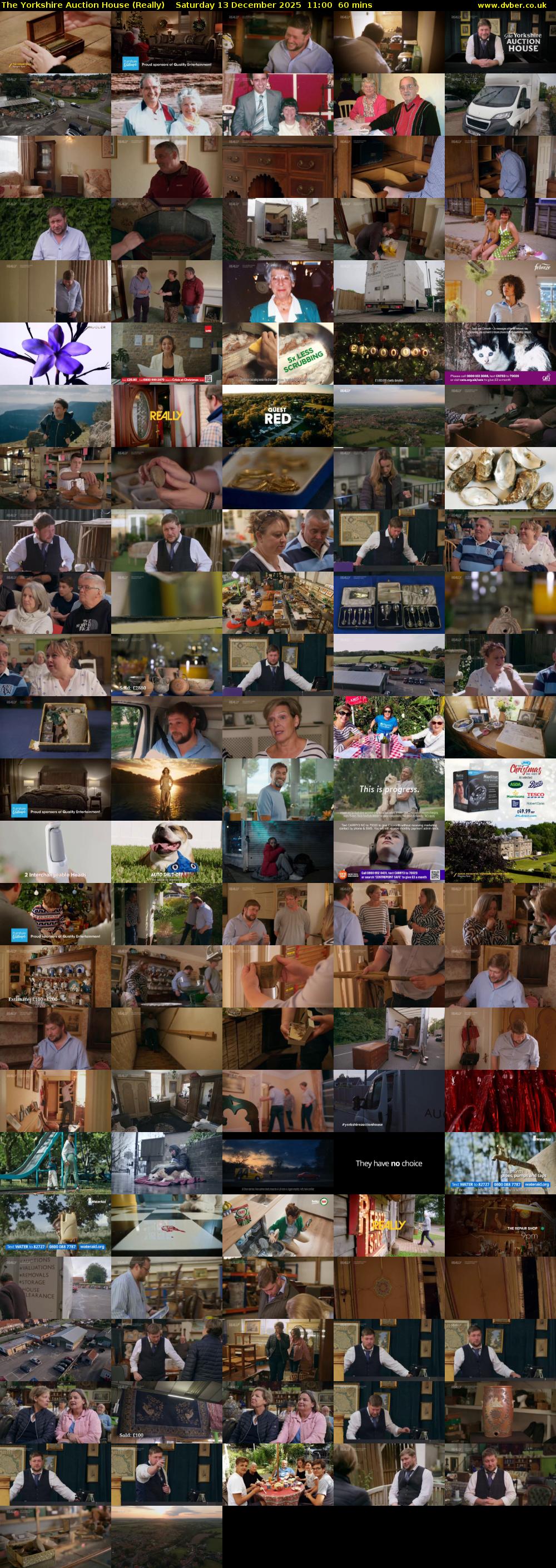 The Yorkshire Auction House (Really) Saturday 13 December 2025 11:00 - 12:00