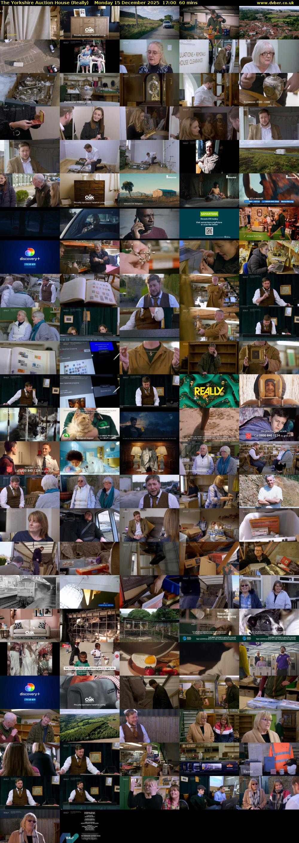 The Yorkshire Auction House (Really) Monday 15 December 2025 17:00 - 18:00