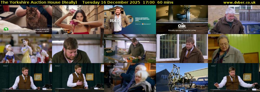 The Yorkshire Auction House (Really) Tuesday 16 December 2025 17:00 - 18:00