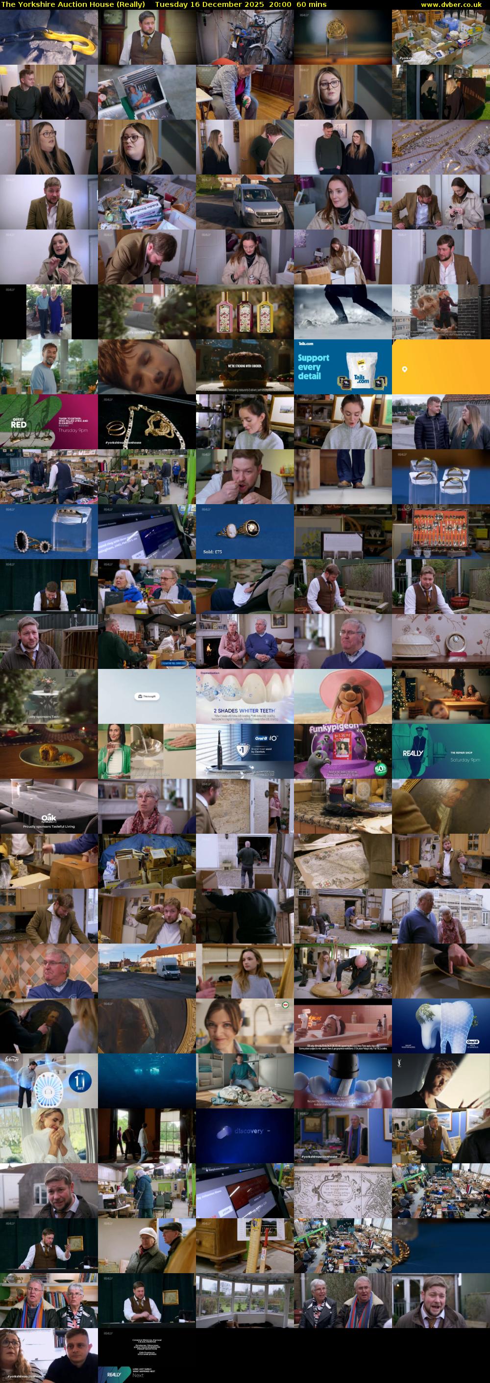 The Yorkshire Auction House (Really) Tuesday 16 December 2025 20:00 - 21:00
