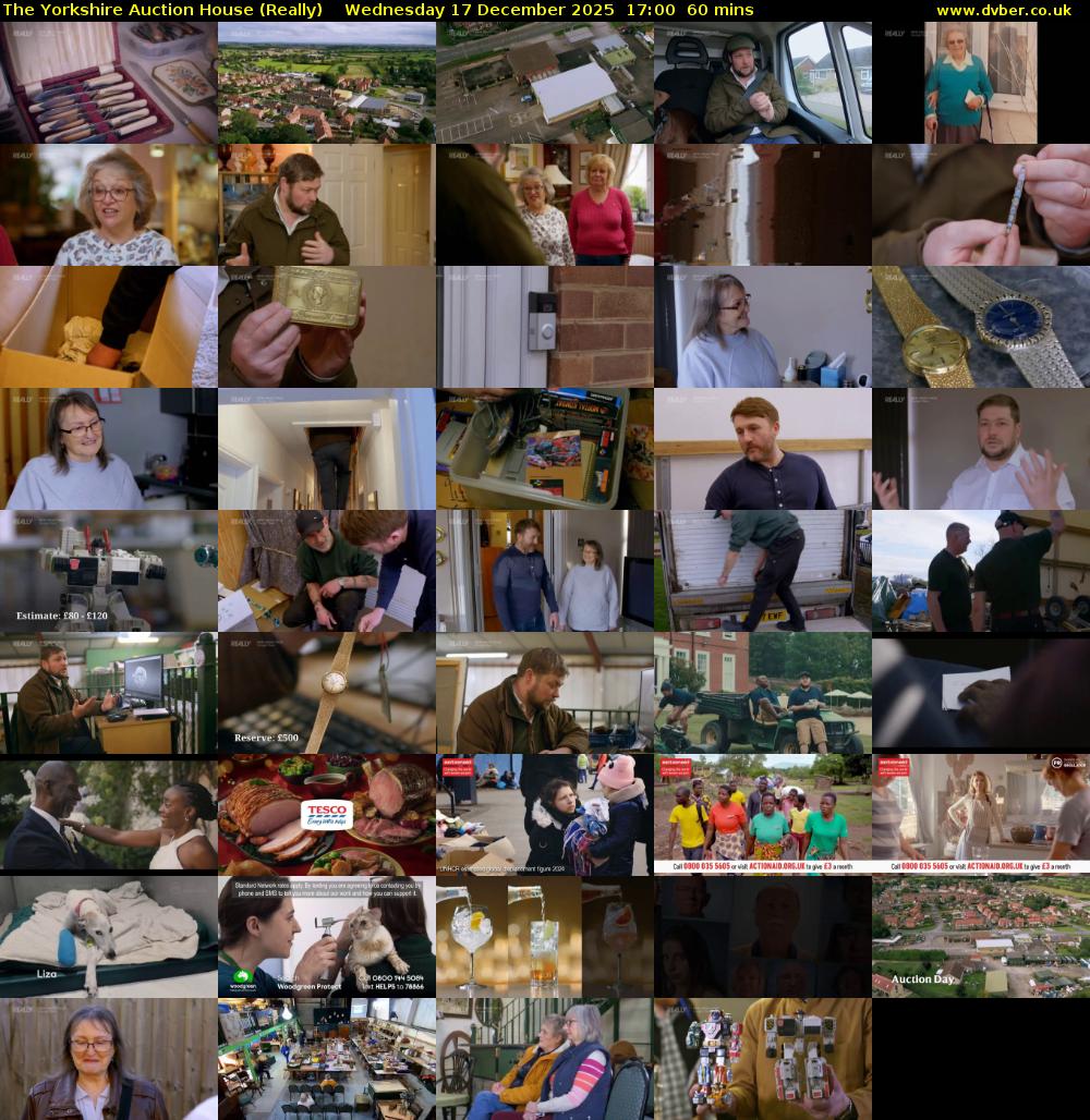 The Yorkshire Auction House (Really) Wednesday 17 December 2025 17:00 - 18:00