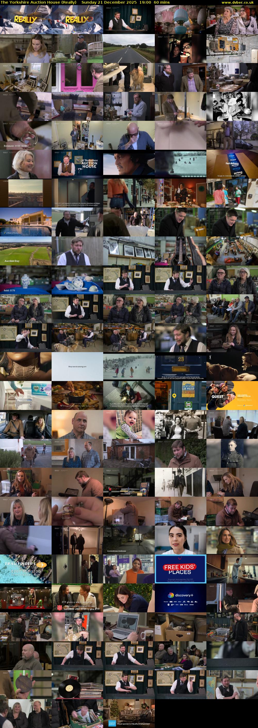 The Yorkshire Auction House (Really) Sunday 21 December 2025 19:00 - 20:00