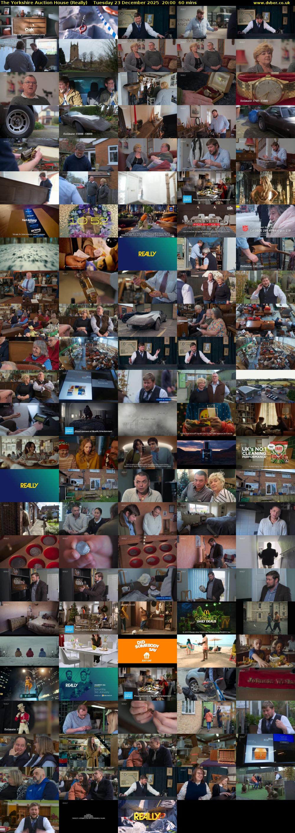 The Yorkshire Auction House (Really) Tuesday 23 December 2025 20:00 - 21:00