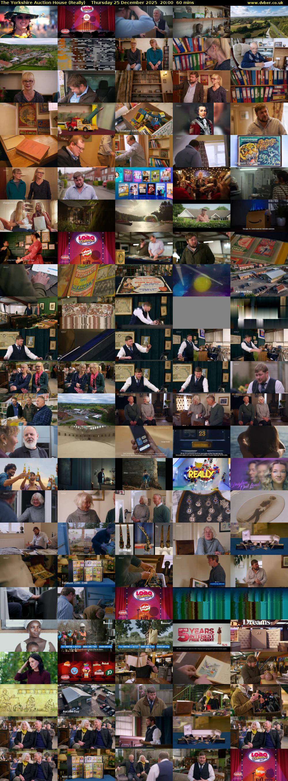 The Yorkshire Auction House (Really) Thursday 25 December 2025 20:00 - 21:00