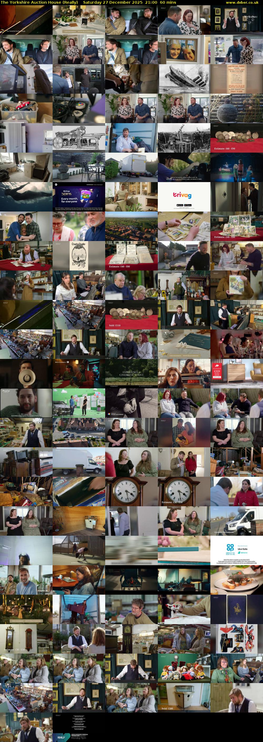 The Yorkshire Auction House (Really) Saturday 27 December 2025 21:00 - 22:00