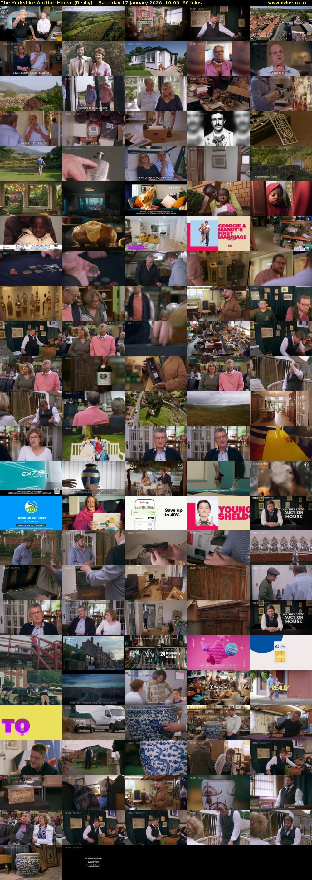 The Yorkshire Auction House (Really) Saturday 17 January 2026 10:00 - 11:00