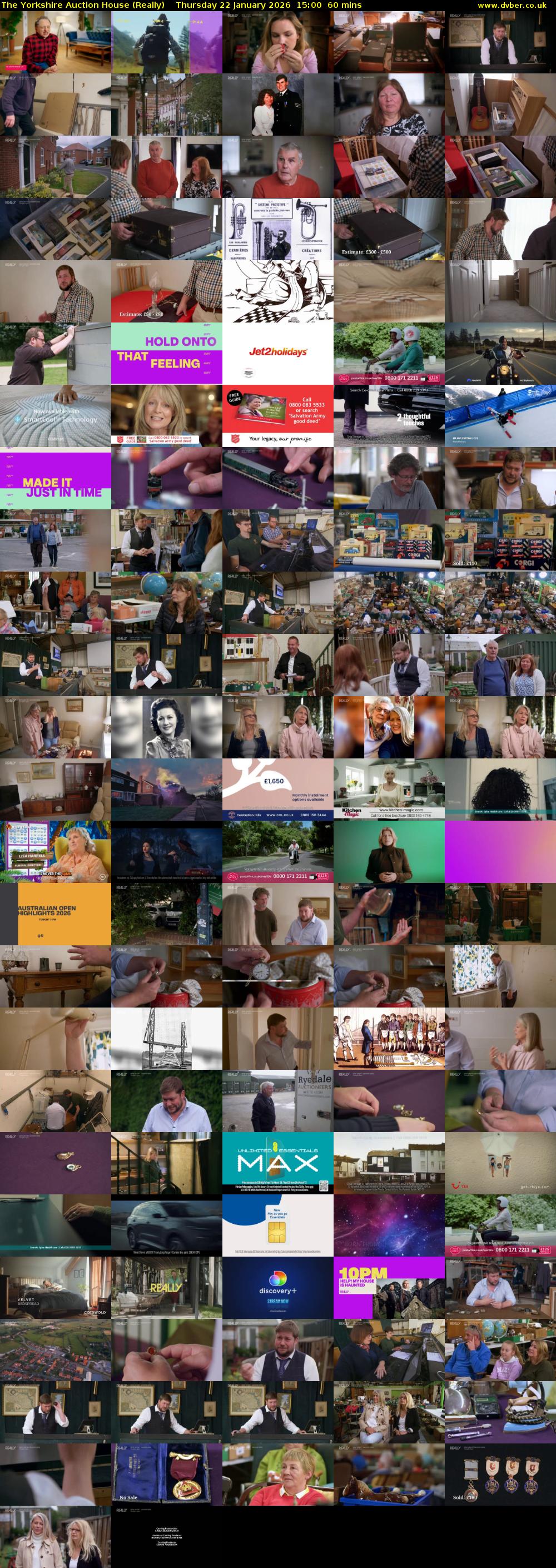 The Yorkshire Auction House (Really) Thursday 22 January 2026 15:00 - 16:00