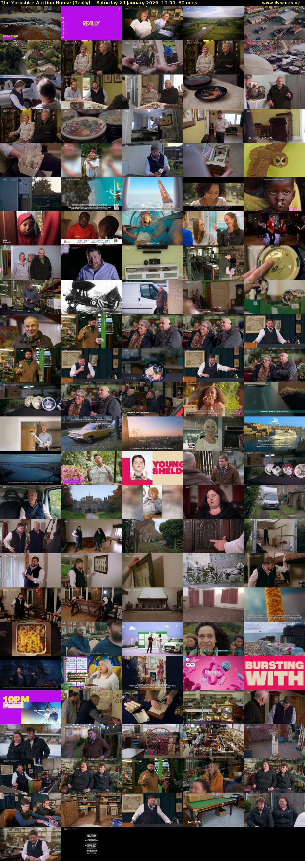 The Yorkshire Auction House (Really) Saturday 24 January 2026 10:00 - 11:00