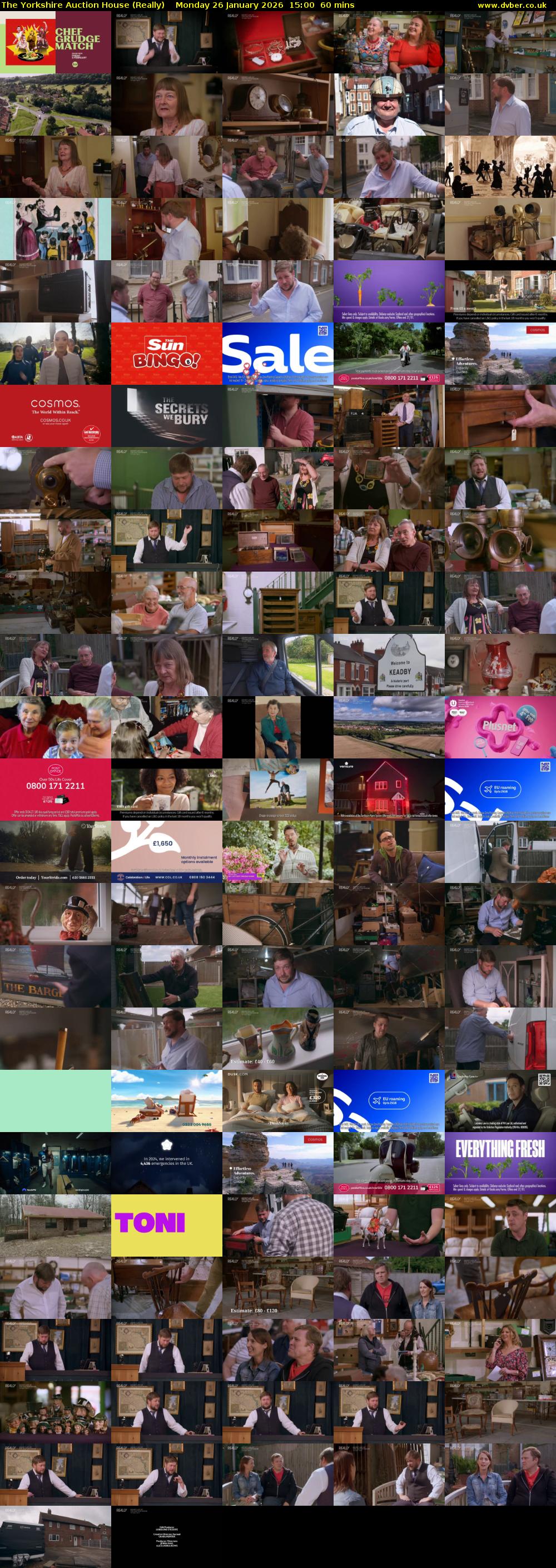 The Yorkshire Auction House (Really) Monday 26 January 2026 15:00 - 16:00