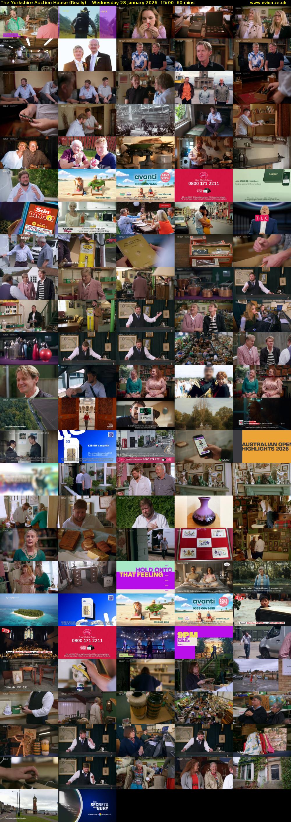 The Yorkshire Auction House (Really) Wednesday 28 January 2026 15:00 - 16:00