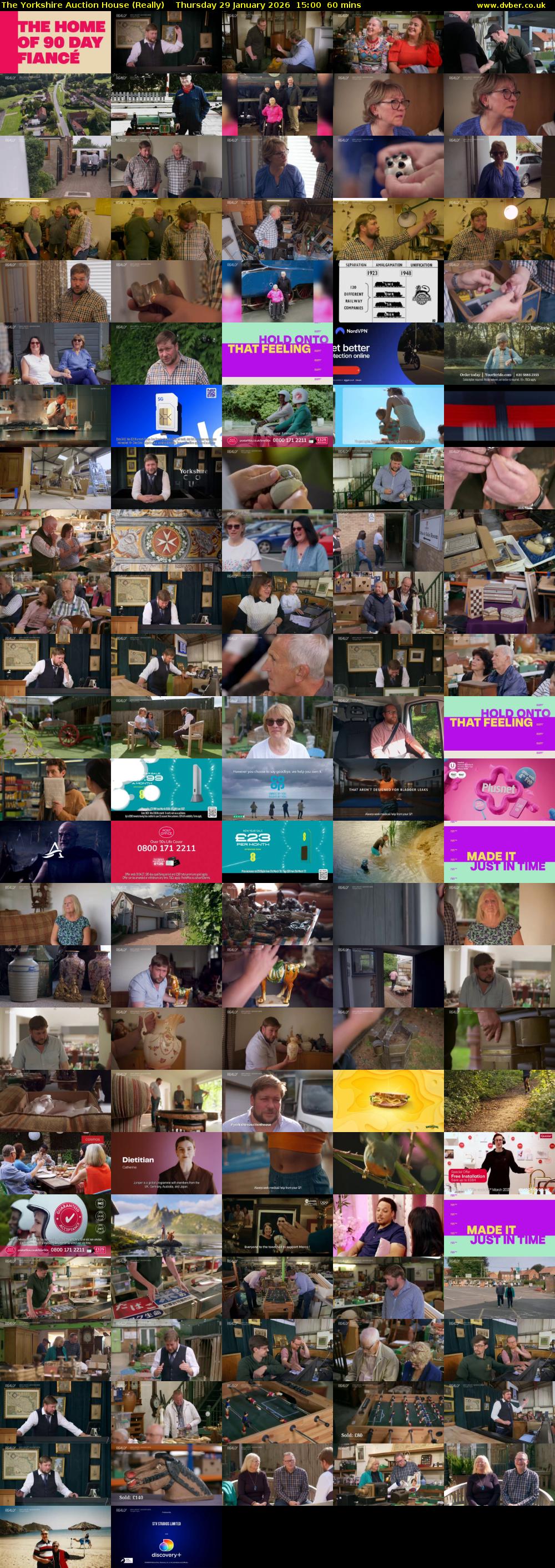 The Yorkshire Auction House (Really) Thursday 29 January 2026 15:00 - 16:00