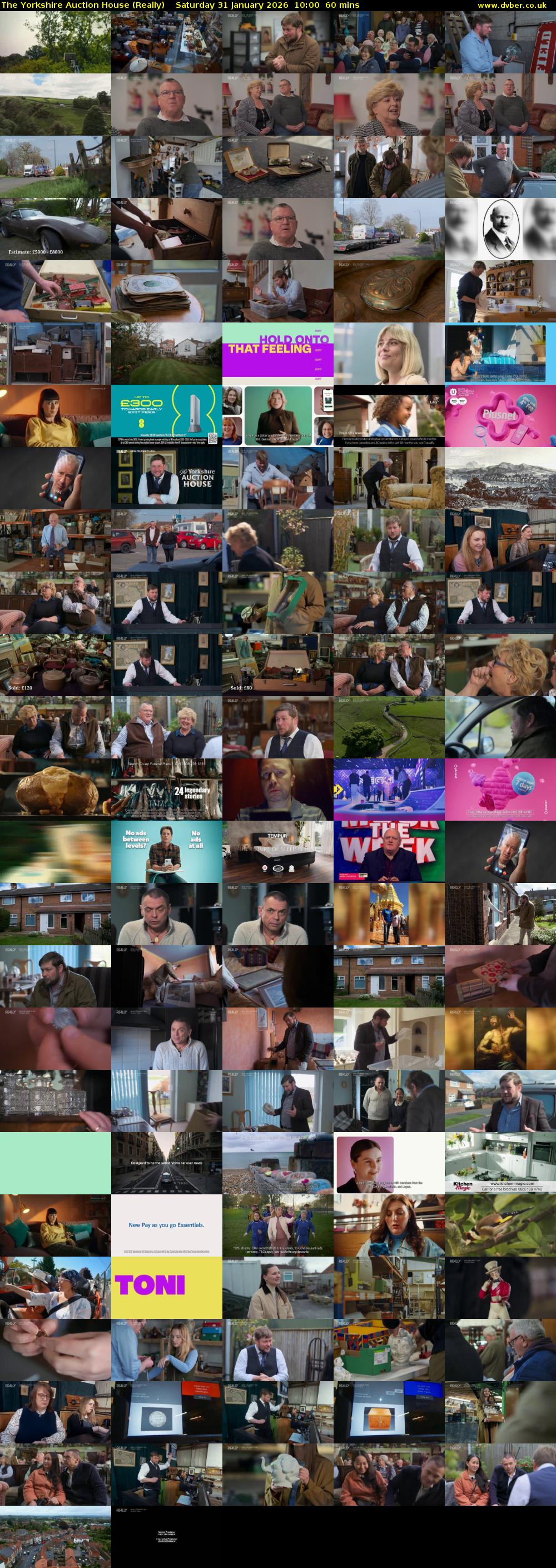 The Yorkshire Auction House (Really) Saturday 31 January 2026 10:00 - 11:00