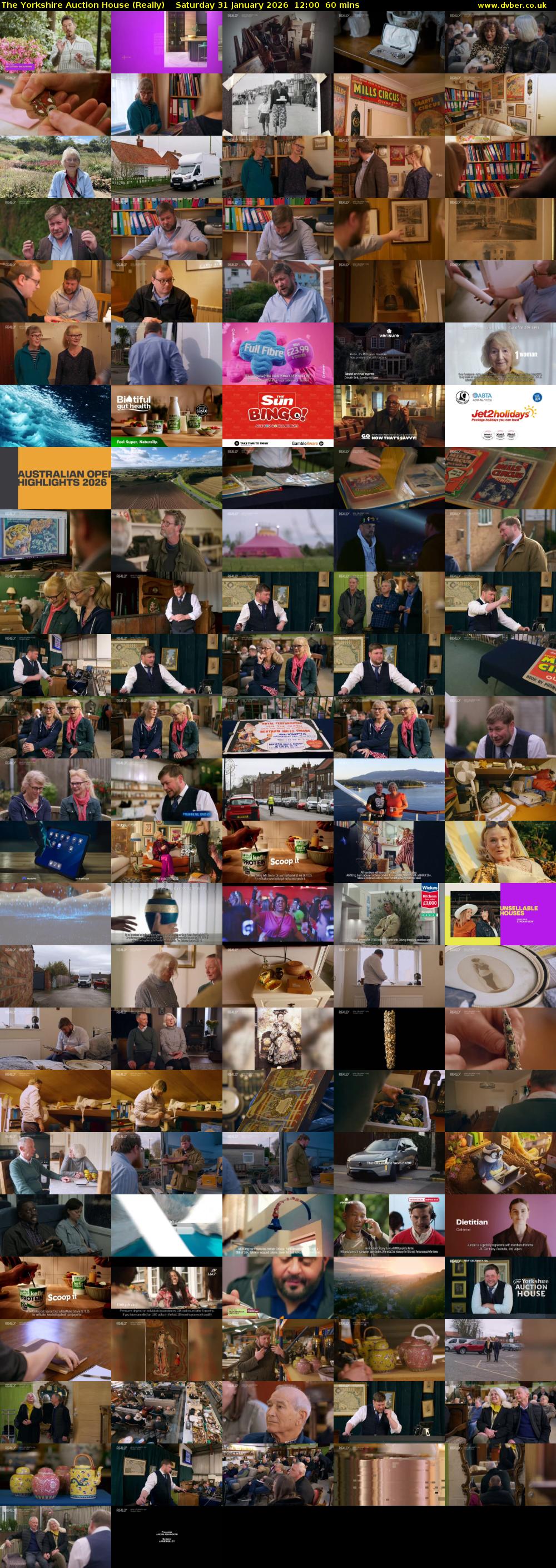 The Yorkshire Auction House (Really) Saturday 31 January 2026 12:00 - 13:00