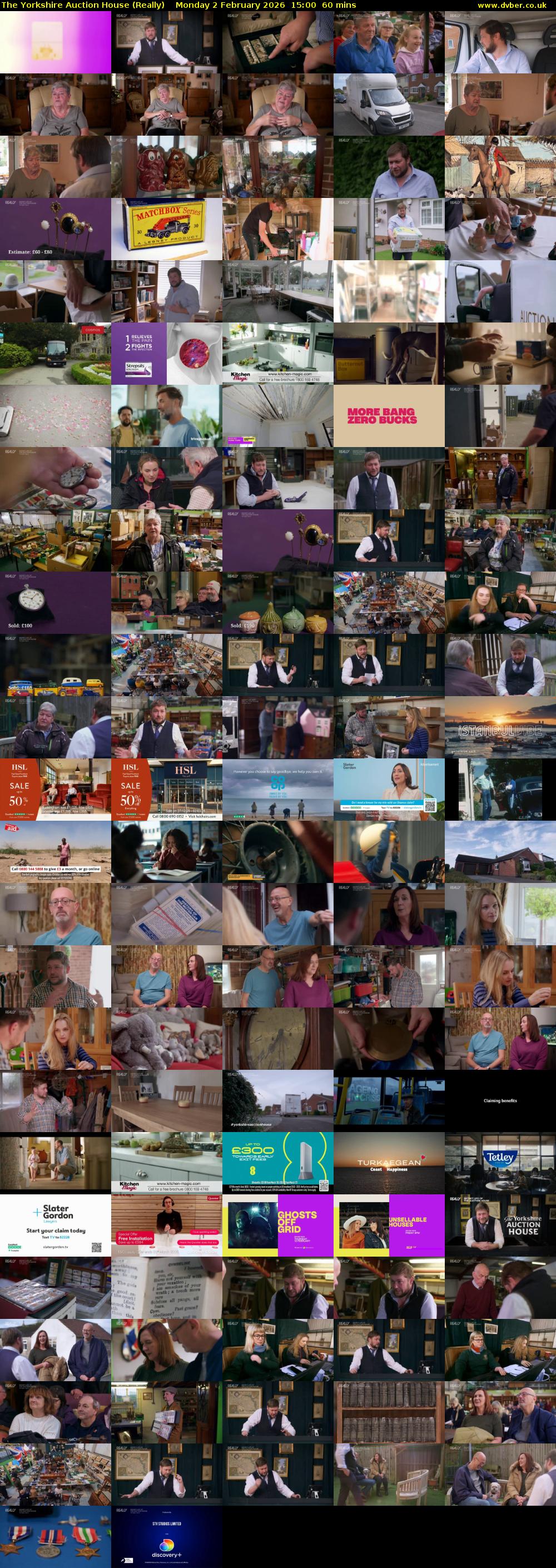 The Yorkshire Auction House (Really) Monday 2 February 2026 15:00 - 16:00