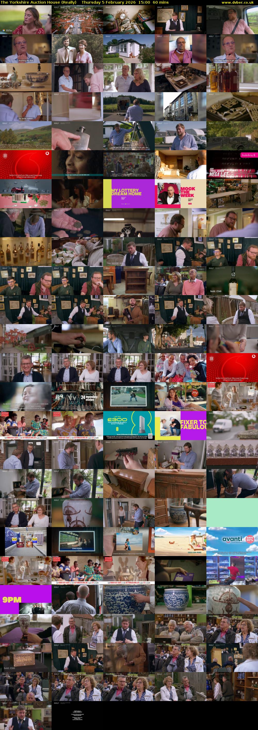 The Yorkshire Auction House (Really) Thursday 5 February 2026 15:00 - 16:00