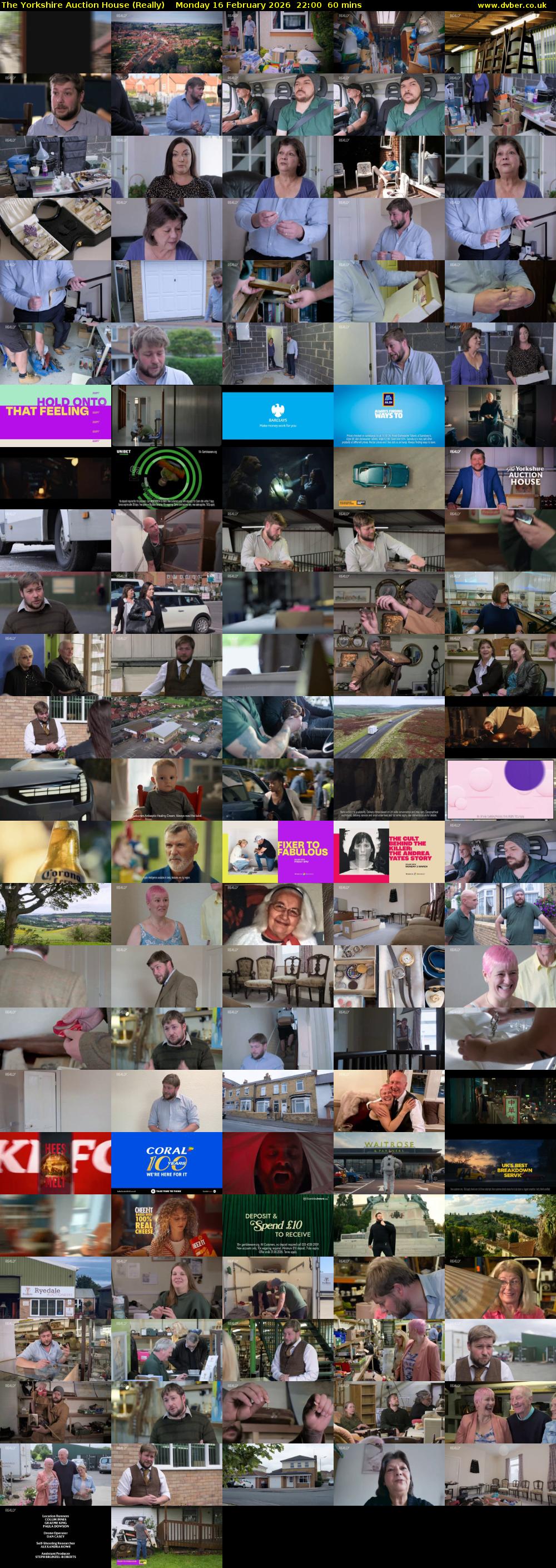 The Yorkshire Auction House (Really) Monday 16 February 2026 22:00 - 23:00