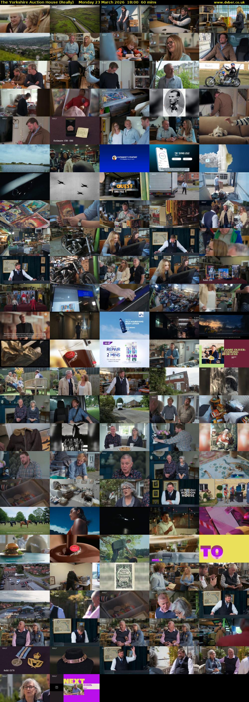 The Yorkshire Auction House (Really) Monday 23 March 2026 18:00 - 19:00