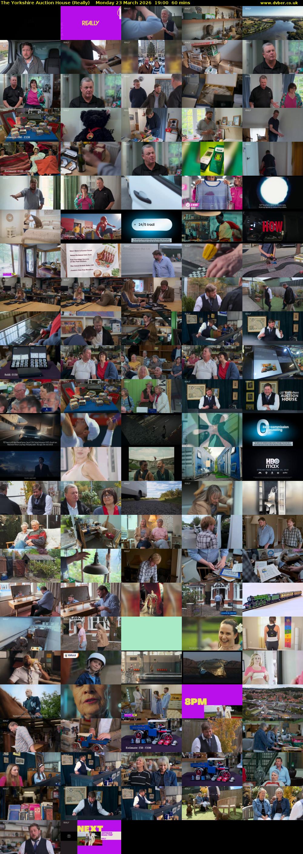 The Yorkshire Auction House (Really) Monday 23 March 2026 19:00 - 20:00