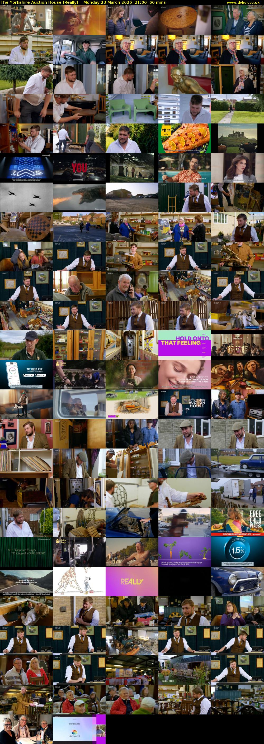 The Yorkshire Auction House (Really) Monday 23 March 2026 21:00 - 22:00